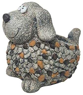 formano Pflanzgefäß Stones Hund Blumenkübel Gartendeko