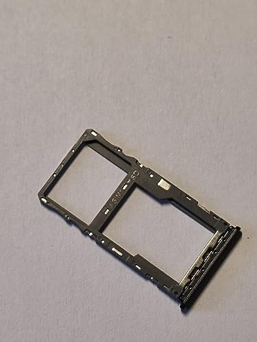Kompatibel mit TCL 20 SE / T761H T671H Tablett Unterkunft Adapter Slot Kartenhalter für SIM-Karte + Speicherfach Micro Sd (Schwarz)