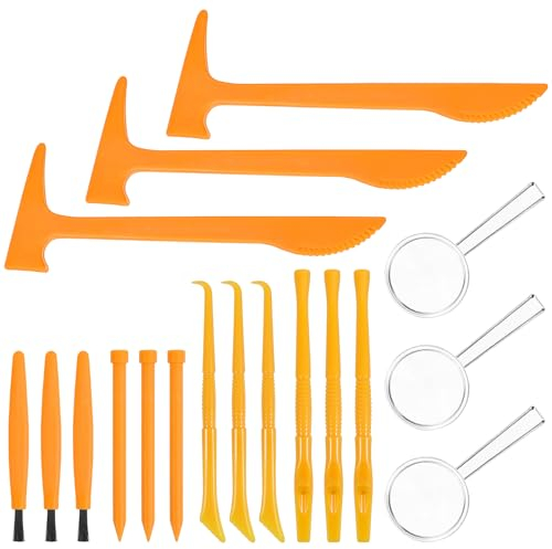 BESTonZON 3sets Per Kit Martello Scalpello Scavare e Educativo Per Abilità Motorie e Creatività