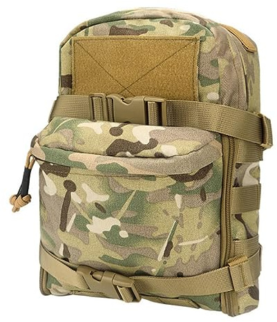 Zaino tattico per l'idratazione all'aperto leggero impermeabile Molle System Moll Pouch Bag Caccia Campeggio Ciclismo (CP)