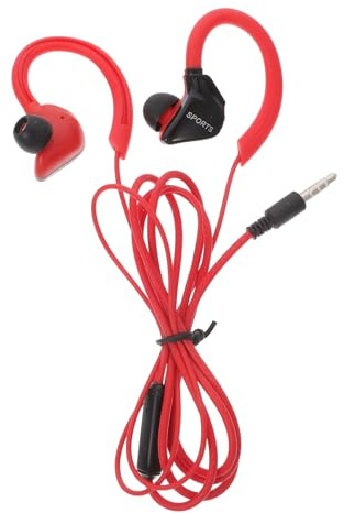Gatuida Kopfhörer mit Kabel -Klinkenstecker und Fernbedienung In-Ear-ohrhörer aus Robustem für Sport und Laufen Spritzwasser und Schweißresistent Leicht und Widerstandsfähig