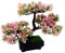AOKWAWALIY Schreibtischaufsatz Indoor-Bonsai-Baum grüne Bonsai-Bäume kunstpflanze Wohnkultur Anlage künstliche Pflanzen Bonsai künstliche Bonsais Schreibtisch Bonsai Baum grüne Pflanzen Rosa
