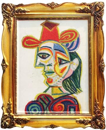 Kühlschrankmagnet mit 3D-Pablo Picasso, berühmte Gemälde, Spanien, Touristen-Souvenir, magnetischer Aufkleber, Basteln