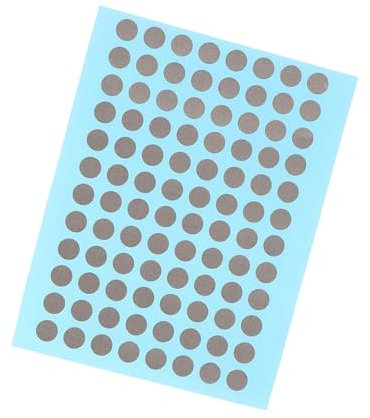 Dickly 88Pcs Conductive Tape Conductive Button Pads Round Remote Control Key Touch Conductive Dots for Game Controller Keypad Repair