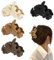 ZSPERKLA 4 Stück Blumen Haarspangen Große Haarklammern für Dickes Dünnes Haar, Rutschfeste Haar Jaw Clips Haarstyling-Zubehör für Frauen Mädchen (4 Stück Blumen)