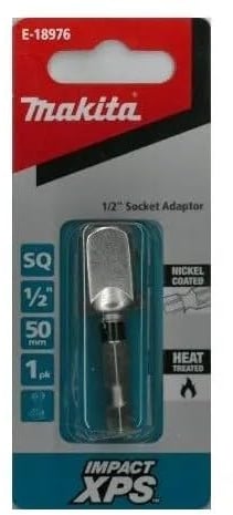 Makita Impact XPS Bit Socket Adapter, 1/2 Square x 50 mm