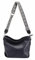 Damen Tasche Shopper Hobo Bags Crossbody Schultertasche Umhängetasche Handtasche Gürteltasche Crossover Kunst Leder Dunkelblau V1