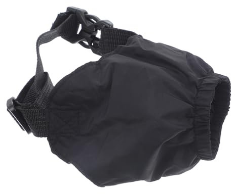 MERRYHAPY 2stücke Pet Eye Mask Für Hunde Entspannende Schattierung Anti-aufregung Atmungsaktives Design Für Reisen Und Maniküre Schwarz