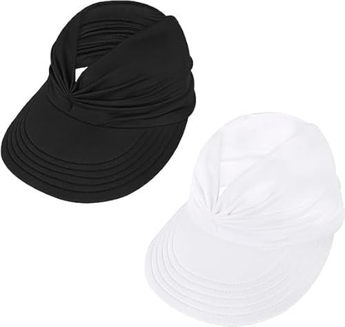 Zando Damen Cap Basecap Sommer Schirmmütze Uv Schutz Hut Schwarz-Weiß