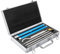 8 Pcs Wood Turning Tools Carbide Tipped Lathe Tools Rougher Turning Chisels Set 6 in 1 Tool Kit with Stainless Steel Spindle and Rotatable Cutting Edge