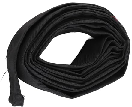 KIMISS Manchon de Protection de Tuyau 7,5 M en Nylon Résistant à l'abrasion Housse Ignifuge Tuyau Hydraulique, Faisceau de Câbles et Solution de Gestion des Câbles