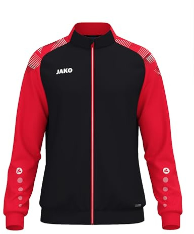 JAKO Polyesterjacke Sonic Sportjacke für Kinder – Sportlich-moderner Look für Training und Freizeit, Trainingsjacke aus recyceltem Polyester