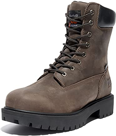 Timberland PRO Men's Direct Attach - Stivale da Lavoro Impermeabile, 7,5 W, Marrone, 41 EU