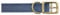 Ancol Timberwolf Premium Leather Dog Collar - Comfortable Durable Pet Training Accessory - Blue Bridle Leather - Soft Supple Waterproof Treated - 55-63cm Size 8