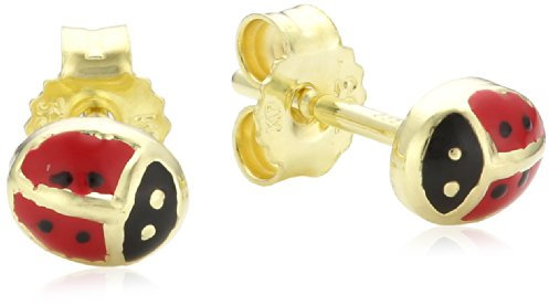 Zeeme for Kids Kinder Ohrringe 333/- Gold 0,6cm Glänzend gelb 371320452