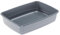 Ferplast Arenero Gato, con Bordes Altos, 54,5 x 39,5 x h 12,5 cm, Caja de Arena para Mascotas NIP 20