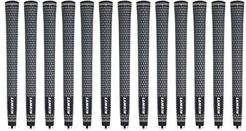 Lamkin Crossline Jumbo (+1/8 Inch) 13 Piece Golf Grip Bundle (