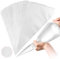 Beunyow 100 PCS 60CM Poches à Douille Jetable Épaissies, Poche à Douille Patisserie en Plastique Sacs de Tuyauterie Bricolage Outils pour Glaçage et Décoration de Gâteau Pâtisserie Sucre Fondant