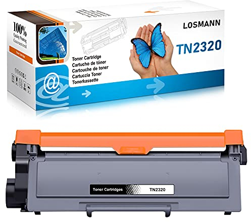 LOSMANN 1x Toner Kompatibel für Brother TN-2320 TN2320 für Brother DCP-L2500D L2520DW L2540DN L2560CDN L2560CDW L2560DN L2560DW L2700DW MFC-L2701 L2700DN L2700DW L2701DW L2703DW L2720DW L2740CW