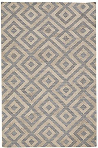 Bakero Luisa Hellblau/Naturfarben 140 x 200 cm