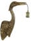 Light & Living Wandlampe Crane - Bronze - 29.5x16x48cm - Andere - Kunststoff - Wandlampen für innen - Wand beleuchtung für Schlafzimmer & Wohnzimmer