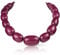 ZAVANA Große Statement-Halskette für Damen und Teenager-Mädchen, handgefertigte Boho Chic Chunky Halskette für Frauen, klobige lila Kette, eleganter Bohemian Modeschmuck für Frauen