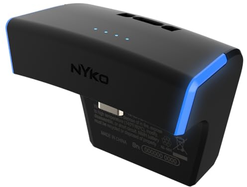 Nyko Power Pak Edge: 1100 mAh wiederaufladbarer Akku für DualSense Edge Controller - USB-C - LED-Anzeigen und Leuchten