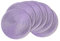 AHHFSMEI Round Braided Placemats 15 Inch Round Table Mats for Dining Tables Natural Woven Heat Resistant Place mats Set of 6 (Lilac Purple, 6)