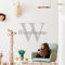 Muralo - Wandtatto für Kinderzimmer Deko Babyzimmer-Deko - Wandsticker, Wandaufkleber Deko für Mädchen, Jugend, Namensschild - Buchstabe mit Name - Br.90-Hö.60cm
