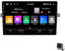 CrtTsks Android 12 Auto Radio Mit Navi Für Toyota Verso 2009-2018 Autoradio Unterstützt 5G 4G WiFi, Mit Lüfter/Full AV Output 7 Color Button Licht,Rückfahrkamera Lenkradsteuerung,M95s