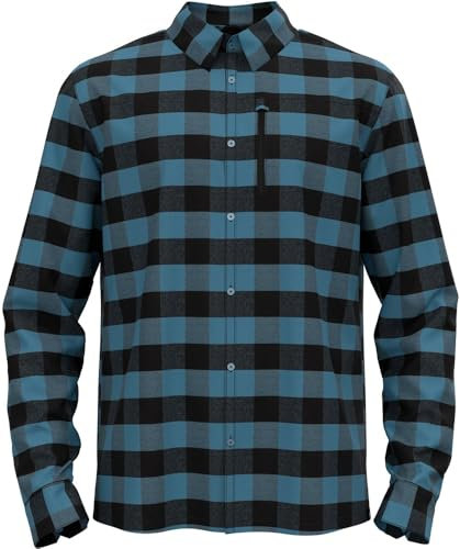 Odlo Langarm Wandershirt Herren Halden I Funktionsshirt Wandern Atmungsaktiv
