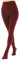 EVERSWE Women's Opaque Fleece Lined Tights, Thermal Tights (Wine Red, XXL)