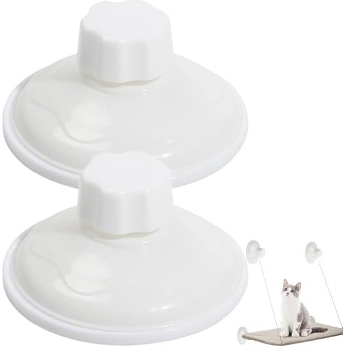 Suction Cup for Cat Hammock, Thickened Suction Cup Replacement, Powerful Cat Window Perch Bed Accessories, Cat Window Bed Seat Replacement Suction Cup for Glass