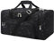 Sporttasche Reisetasche Fitness Tasche mit Schultergurt Wochenendtasche für Damen und Herren (Marmor, 40L)