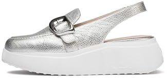 Wonders Silver Acalia Slingback Metallics 41