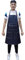 SiXsigma Sports Unisex Chef Apron for Men & Women – Cotton Kitchen Apron with Pockets – Cooking, Cleaning, Butchers, Artist & Hairdressing Bistro, Restaurants Denim for Work (Oxford Denim)