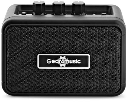 Mini Guitar Amplifier with Bluetooth by Gear4music