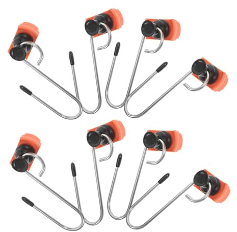 TOPPERFUN Single Hook Keeper Tie-Down Anchor Points for Track Accessories Secure Fastening for Airline and Rail Transport Operations Versatile Holder for Cargo Controls