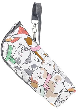 Oldmoom Baby Bottle Cooler,Baby Bottle Carrier Warmer Bag - Waterproof Pouch with Strap, Storage Container Travel Accessories for Breast Milk, Water