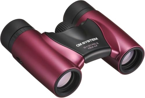 OM SYSTEM 8x21 RC II Fernglas - Kompakt & Leicht - Mehrfachvergütet | Taschenfernglas mit UV-Schutz, BaK-4-Prismen für Vogelbeobachtung & Wandern - 15 Jahre Garantie - Ultra Kompaktes Faltdesign