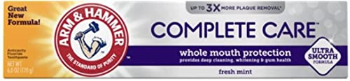Arm & Hammer ARM & HAMMER Complete Care Fluoride Anticavity Zahnpasta, Fresh Mint 6 oz (6er-Pack)