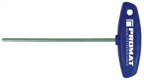 Schraubendreher Sechskant Chrom-Vanadium Schlüsselweite 2,5mm Länge 100mm
