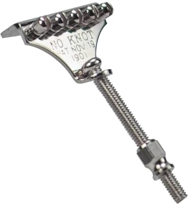 Golden Gate P-115 Banjo-Saitenhalter ohne Knoten, Nickel