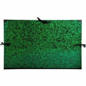 Exacompta 5 x Zeichenmappe Annonay 50x70 mit Bändern grün