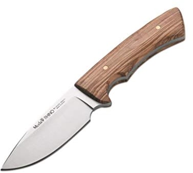 Muela Unisex – Erwachsene Rhino Olive 10 cm Messer, Silber, one Size