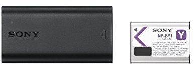 Sony Batería y Cargador de Action CAM Acc-TRDCY - Batería/Pila Recargable (Negro)
