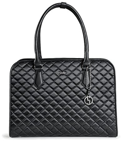 SOCHA Designer Tasche für Notebook 35,5-39,6 cm (14-15,6 Zoll) schwarz Diamond