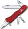 Victorinox Schweizer Taschenmesser, Picknicker, Multitool, Swiss Army Knife mit 11 Funktionen, Feststellklinge, Dosenöffner, Schraubendreher 3 mm