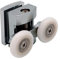 Shower Door Wheels | 20mm, 23mm or 25mm | Uppers or Lowers | Double Twin Shower Door Rollers Runners | ROLL009 (Upper Wheel, 25mm)