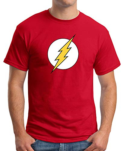 Camiseta de Hombre Flash Comic DC 002 L